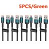 สาย USB Type C Toocki 3 ชิ้น ชาร์จเร็ว 100W QC4.0 สำหรับ iPhone 17 16 15 Samsung S25 Xiaomi Huawei สายเคเบิลข้อมูล Type C ความเร