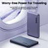 Бездротовий зарядний пристрій Toocki Magenetic PowerBank 10000mAh 15W для Magsafe PD 20W Extenal Battery для iPhone 17 16 15 14 