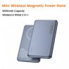 Бездротовий зарядний пристрій Toocki Magenetic PowerBank 10000mAh 15W для Magsafe PD 20W Extenal Battery для iPhone 17 16 15 14 