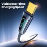 Cáp USB Toocki 240W Type C sang Type C PD3.1 màn hình hiển thị kỹ thuật số, sạc nhanh 100W, tương thích với Macbook, iPhone 16 1