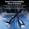 Cáp USB C Toocki PD 20W dành cho iPhone 14 13 12 11 Pro Max XR XS Màn hình Cáp sạc nhanh USB C sang Lightning cho iPhone