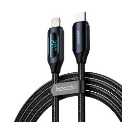 Cáp USB C Toocki PD 20W dành cho iPhone 14 13 12 11 Pro Max XR XS Màn hình Cáp sạc nhanh USB C sang Lightning cho iPhone