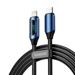 Cáp USB C Toocki PD 20W dành cho iPhone 14 13 12 11 Pro Max XR XS Màn hình Cáp sạc nhanh USB C sang Lightning cho iPhone