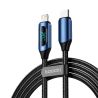 Cáp USB C Toocki PD 20W dành cho iPhone 14 13 12 11 Pro Max XR XS Màn hình Cáp sạc nhanh USB C sang Lightning cho iPhone
