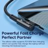 Cáp USB Type-C sang Type-C góc 90 độ Toocki dành cho Xiaomi Samsung Huawei Macbook iPad, sạc nhanh 100W, cáp dữ liệu Type-C.