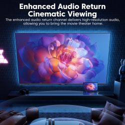 Cáp HDMI USB Toocki dành cho Xiaomi TV Box, PS5, USB HUB, máy chiếu, tốc độ cực cao, được chứng nhận 8K@60Hz, 48Gbps, EARC, Dolb