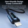 Cáp USB Toocki dành cho iPhone 14 13 12 11 Pro Max XR XS 8 7 Plus AirPods Màn hình kỹ thuật số Cáp sạc Lightning 2.4A cho iPhone