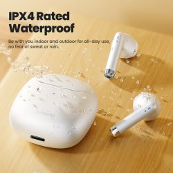 Tai nghe không dây Toocki V08 Bluetooth 5.3, âm thanh nổi HiFi, chống nước, tai nghe thể thao có micro dành cho Android.