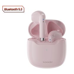 Tai nghe không dây Toocki V08 Bluetooth 5.3, âm thanh nổi HiFi, chống nước, tai nghe thể thao có micro dành cho Android.
