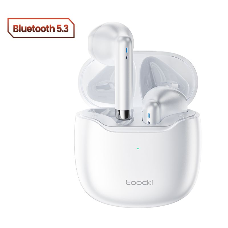 Toocki V08 Bluetooth 5.3 Earphone Wireless Headphone HiFi Stereo Earbuds Waterproof Sports Headset With Microphone For Android