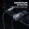 Bộ chuyển đổi Bluetooth 5.1 Toocki dành cho âm thanh xe hơi, cáp lò xo USB sang jack 3.5mm, bộ dụng cụ rảnh tay cho bộ phát Blue