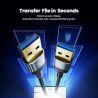 Cáp mở rộng Toocki USB 3.0 USB-A đực sang đực, cáp mở rộng USB 3.0 cho TV Box, PC, tản nhiệt, ổ cứng, camera, dây dữ liệu.
