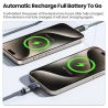 Cáp USB C sang USB C Toocki 100W tự động tắt nguồn, sạc nhanh QC4.0 PD3.1 cho Macbook, iPhone 16 15, Samsung S23 S24, Xiaomi và 