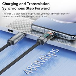 Cáp Toocki Type C sang Type C 100W PD Sạc nhanh USB C sang USB C cho Macbook Samsung Xiaomi POCO Realme