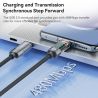Cáp Toocki Type C sang Type C 100W PD Sạc nhanh USB C sang USB C cho Macbook Samsung Xiaomi POCO Realme