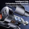 Bộ sạc ô tô Toocki CC43 100W USB C PPS PD 65W sạc nhanh cho Macbook Tablet iPhone 1716 SFC2.0 45W cho Samsung Galaxy S24 S23