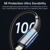 Cáp USB Lightning Toocki dành cho iPhone 14 13 12 11 Pro Max 8 7 Plus, cáp sạc nhanh 2.4A cho iPhone, dây sạc dữ liệu.