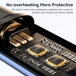 Cáp USB Lightning Toocki dành cho iPhone 14 13 12 11 Pro Max 8 7 Plus, cáp sạc nhanh 2.4A cho iPhone, dây sạc dữ liệu.