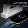 Cáp Micro USB Toocki 3m 2m, cáp sạc nhanh USB Micro hợp kim nhôm, dây cáp dữ liệu MicroUSB cho Xiaomi Redmi Huawei Realme