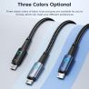 Cáp Micro USB Toocki 3m 2m, cáp sạc nhanh USB Micro hợp kim nhôm, dây cáp dữ liệu MicroUSB cho Xiaomi Redmi Huawei Realme