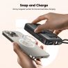 Toocki PowerBank 10000 mAh Magnético Inalámbrico 15 W USB C PD 22,5 W Carga Rápida para iPhone 16 15 14 13 Banco de Energía Port
