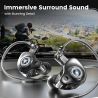 Tai nghe có dây Toocki TE26 Dynamic, âm thanh nổi HiFi, âm trầm mạnh mẽ, khử tiếng ồn, tai nghe thể thao, dây cáp có thể tháo rờ