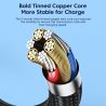สาย USB Toocki 90 องศา สำหรับ iPhone 14 13 12 11 Pro Max Pro Max 8 7 Plus 2.4A สาย USB Lightning สำหรับ iPhone iPad สายเกมมิ่ง