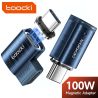 Toocki Magnetic OTG Adapter USB Type C to Type C 100w Magnetic Fast Charging Convertor For iPhone Xiaomi Oneplus Macbook Laptop