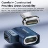 Toocki Magnetic OTG Adapter USB Type C to Type C 100w Magnetic Fast Charging Convertor For iPhone Xiaomi Oneplus Macbook Laptop