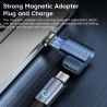 Toocki Magnetic OTG Adapter USB Type C to Type C 100w Magnetic Fast Charging Convertor For iPhone Xiaomi Oneplus Macbook Laptop
