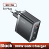 Toocki 100W GaN-Ladegerät USB Typ C PD3.0 QC4.0 PPS SFC2.0 Schnellladen für iPhone 17, 16, 15 Pro Max, Samsung S25, MacBook und 