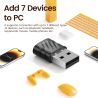 Bộ chuyển đổi Bluetooth Toocki, USB Bluetooth 6.0 cho PC Laptop Windows 11/8.1/7, Chuột, Bàn phím, Bộ thu và phát âm thanh Bluet