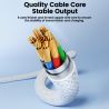 toocki 6A USB C Cable for Huawei P60 P50 Mate40 Honor Xiaomi Samsung Realme POCO X3 100W Fast Charging Type C Cable Data Wire